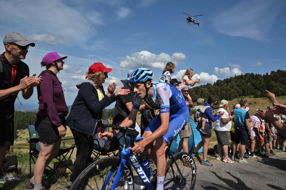 Simon Yates (Jayco-AlUla) moved up to fourth overall after stage 20