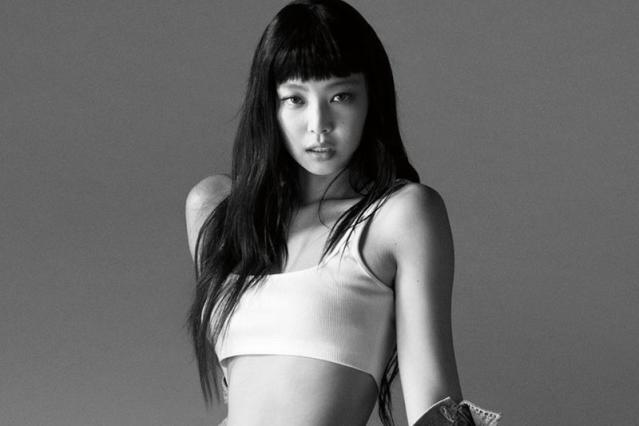 BLACKPINK's Jennie Shows off Her Bangs in Calvin Klein SS23 Campaign