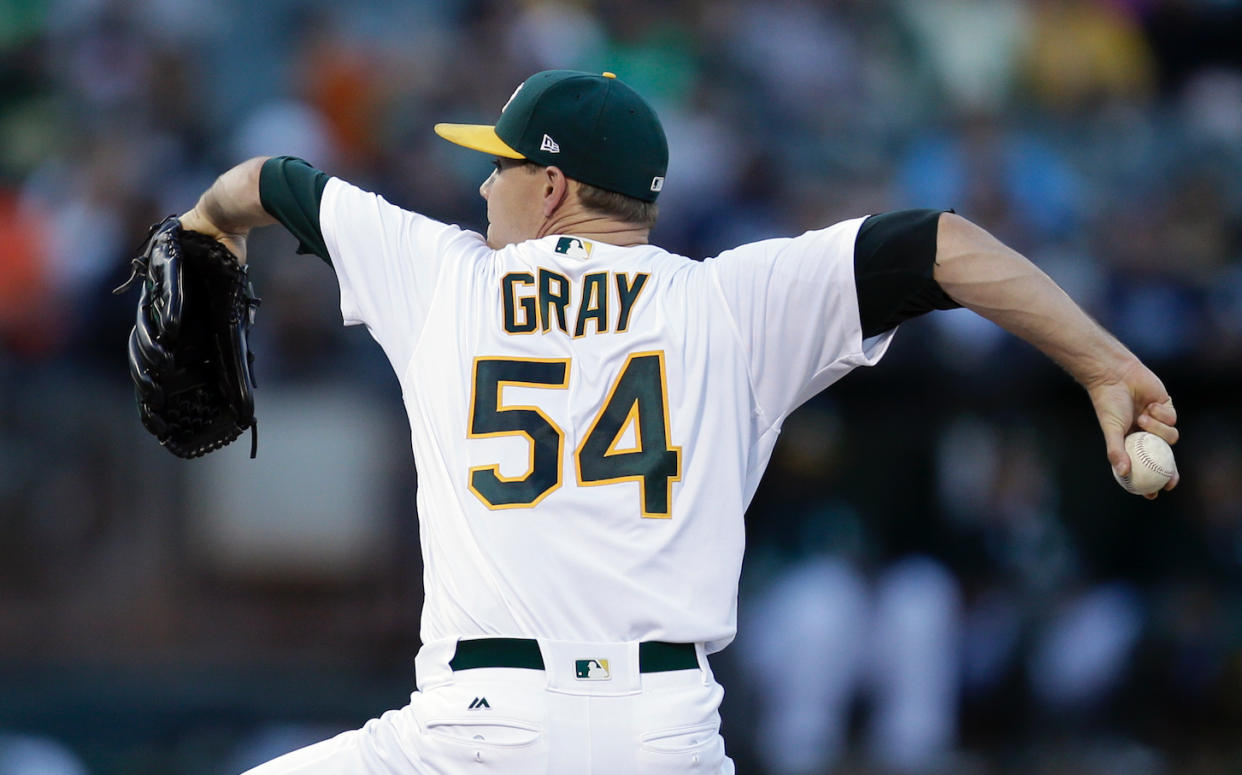 Sonny Gray grabbed a win, and an inverted W, in Wednesday's start