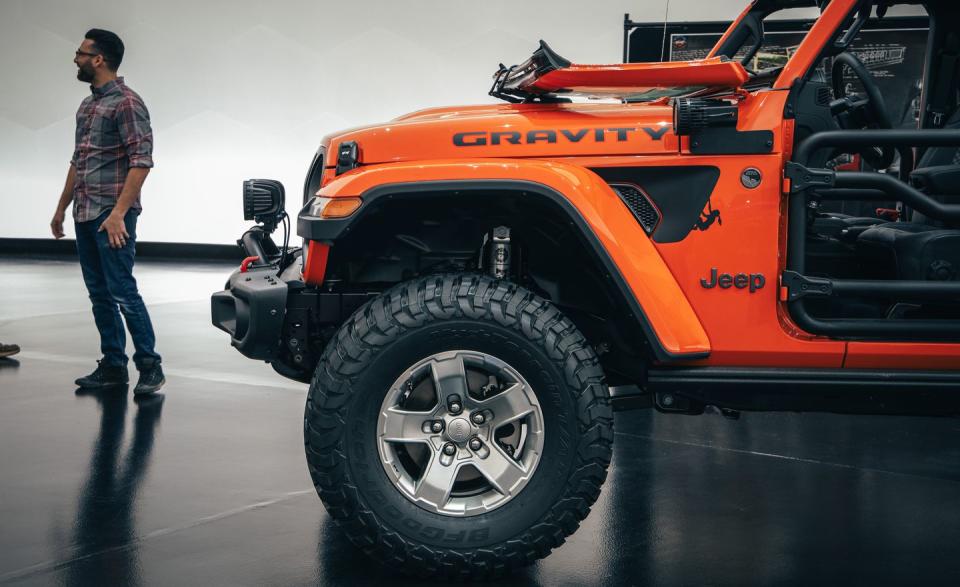 View Photos of the Jeep Gladiator Gravity Concept