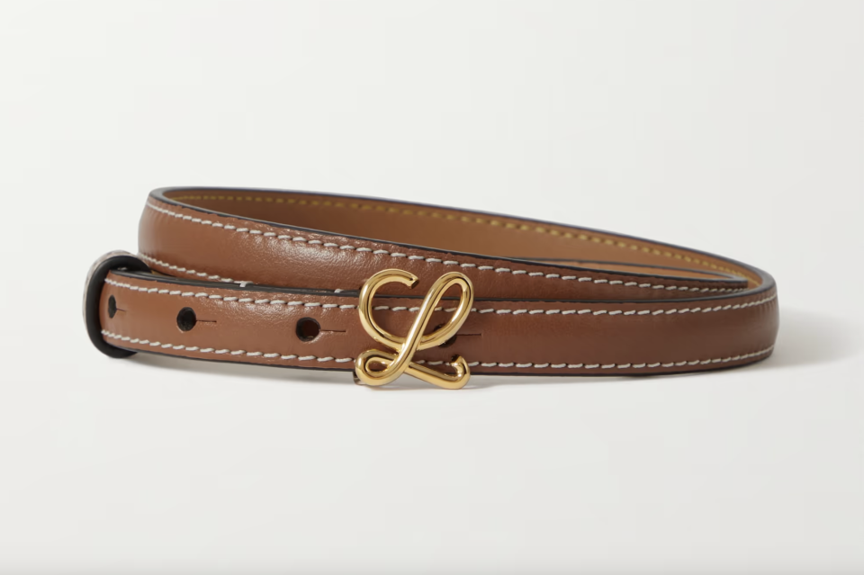 Loewe Leather waist belt. (PHOTO: Net-A-Porter)