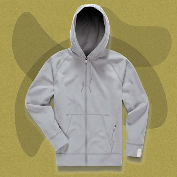 <p>Courtesy of Tenthousand</p><p>Take on brisk morning workouts with Ten Thousand’s stretchy midweight zip-up hoodie. Optimized for mobility, the brand’s “three-season staple” is chock-full of tech features including a silver ion odor-resistant treatment, anti-chafe flatlock seams, and a proprietary pocket system that keeps items secure.</p><p>[$128; <a href="https://ten-thousand.sjv.io/c/3422340/1616596/18764?subId1=mj-besthoodies-jzavaleta-080423-update&u=https%3A%2F%2Fwww.tenthousand.cc%2Fproducts%2Ftech-hoodie-full-zip%3Fvariant%3D39934674501719" rel="nofollow noopener" target="_blank" data-ylk="slk:tenthousand.cc;elm:context_link;itc:0;sec:content-canvas" class="link ">tenthousand.cc</a>]</p>