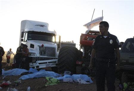 Al menos 8 muertos y 79 heridos en accidente de "monster truck" en México