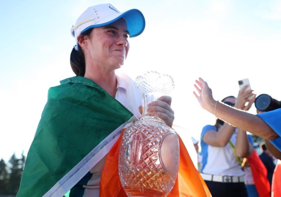 Ireland’s Leona Maguire was the hero for Team Europe in Toledo  (Getty Images)