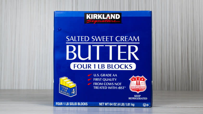 Kirkland salted butter 4-pack