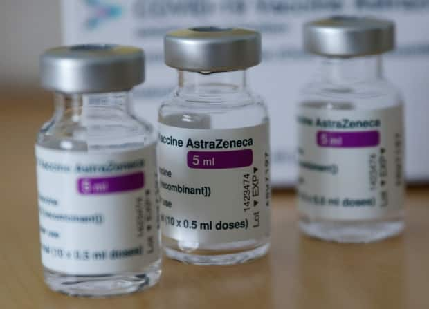 With supply issues expected, Alberta has decided to stop administering first doses of the AstraZeneca-Oxford COVID-19 vaccine.  (Leonhard Foeger/Reuters - image credit)