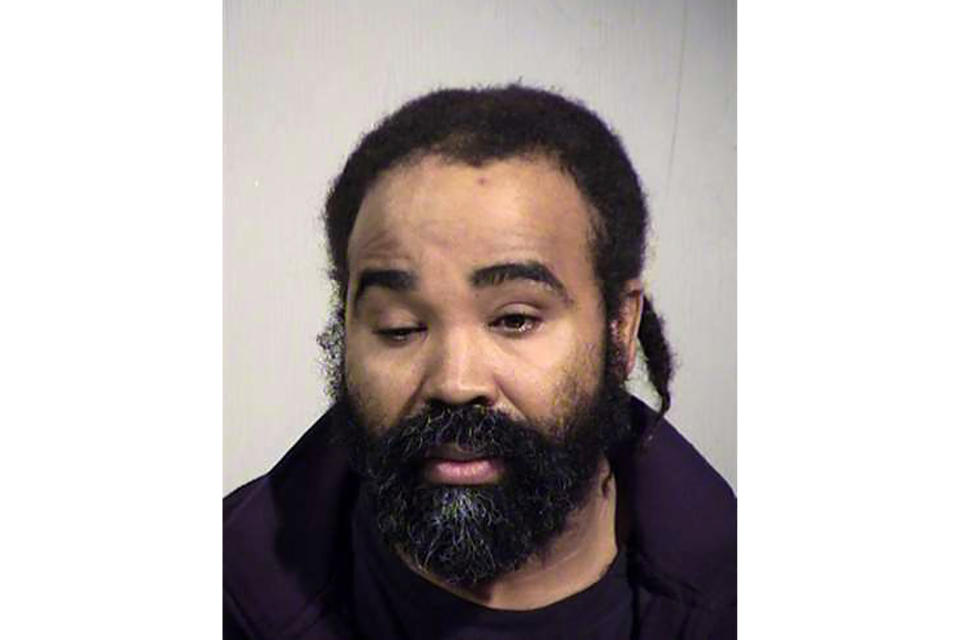 FILE - This undated file photo provided by Maricopa County Sheriff's Office shows Nathan Sutherland, who pleaded guilty on Thursday, Sept. 2, 2021, to sexually assaulting an incapacitated woman who later gave birth in 2018 at a long-term care facility in Phoenix. He also pleaded guilty to a charge of abuse of a vulnerable adult stemming from his encounters with the woman. The pregnancy was discovered in December 2018 when an employee at the Hacienda Healthcare facility in Phoenix was changing the garments of the then-29-year-old victim and noticed the patient was in the process of delivering a child. (Maricopa County Sheriff's Office via AP, File)