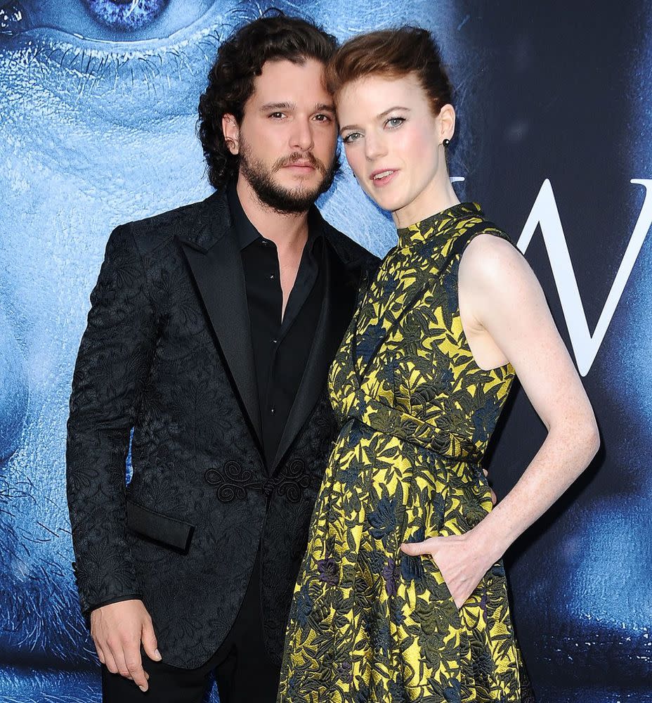 Kit Harington and Rose Leslie