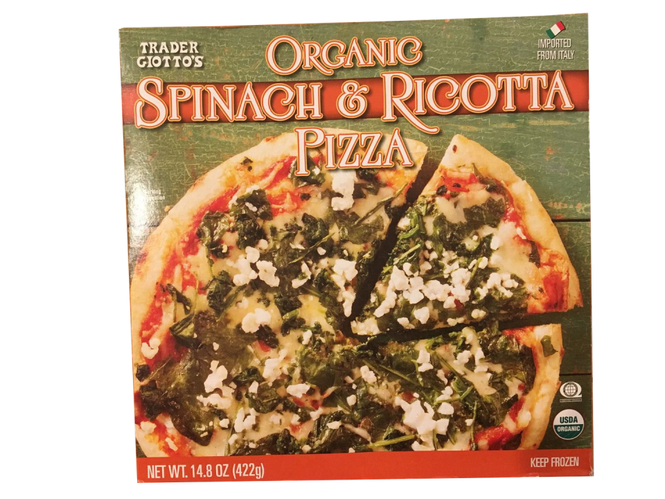 36. Spinach and Ricotta Pizza