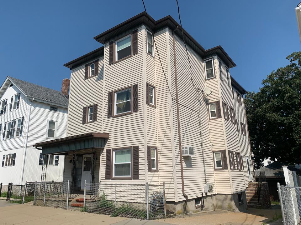 The Preservation Society of Fall River has purchased this three-decker apartment building at 155 Linden St.