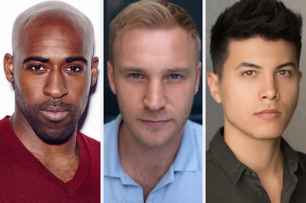 Daniel Francis, Sam Phillips and James Phoon are joining the cast of Bridgerton (Photo: Robert Wallis/Tom Brittney/Michael Shelford)