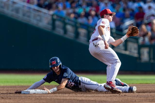 Ole Miss vs Oklahoma Baseball Highlights, 2022 College World Series Finals  Game 1 