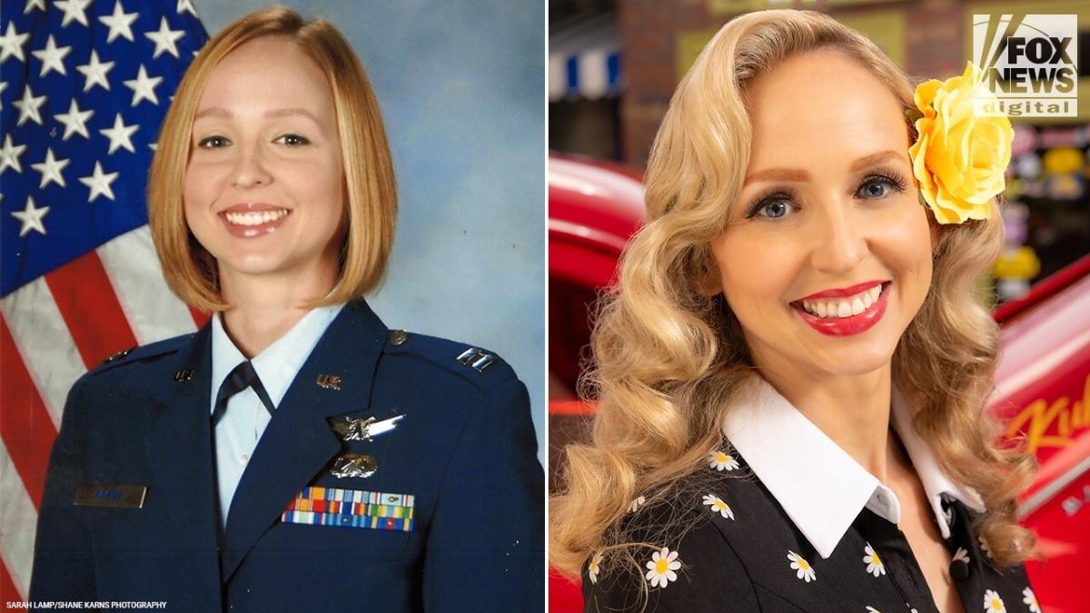 USAF veteran poses as ‘40s pinup model to combat personal demons