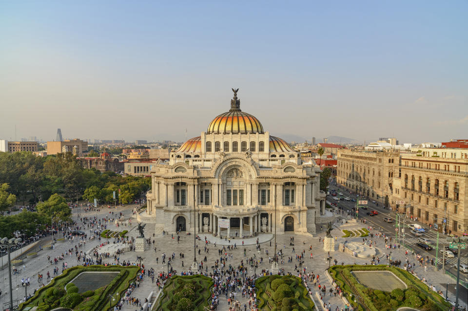 El Palacio de Bellas Artes en Ciudad de México en noviembre de 2022. (Adrian Wilson/The New York Times)
