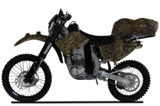 Christini 450 all-wheel-drive motorcycle