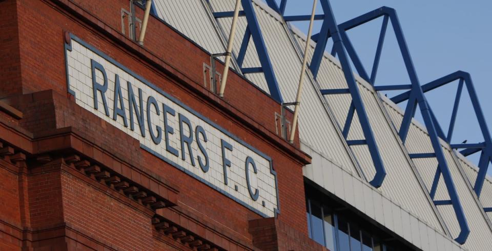 A general view of Rangers’ Ibrox Stadium (Danny Lawson/PA) (PA Archive)