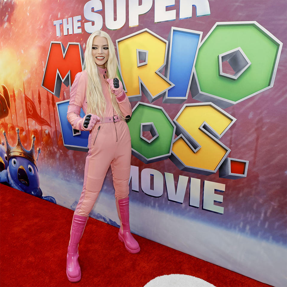 Anya Taylor-Joy attends a Special Screening of Universal Pictures' "The Super Mario Bros." at Regal LA Live on April 01, 2023 in Los Angeles, California.