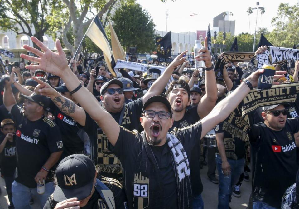 LAFC fans