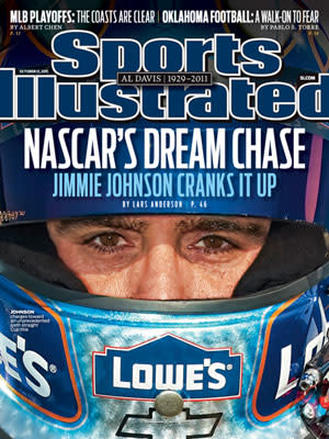 Can Jimmie Johnson outrun the Sports Illustrated curse?