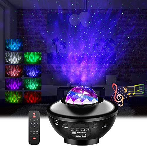 GoLine Galaxy Star Projector with Remote Control