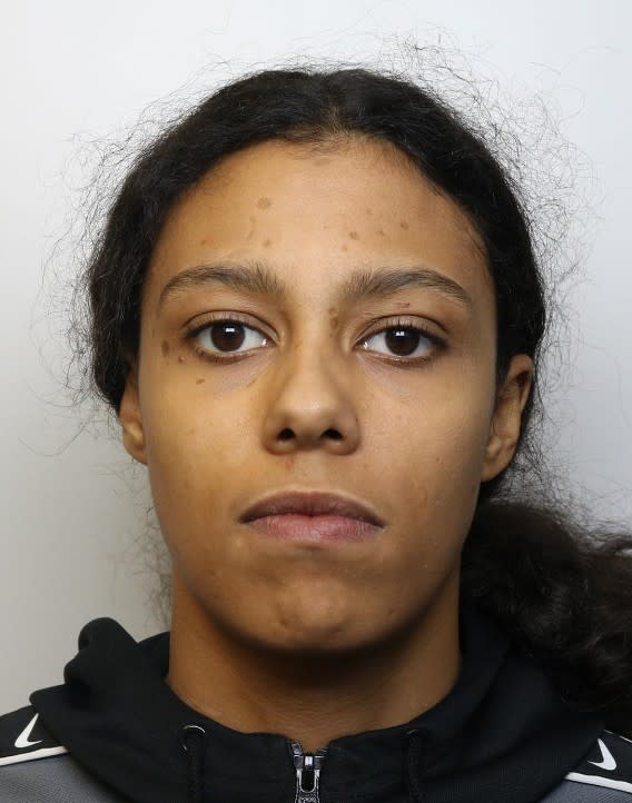 Shantae Duporte was arrested after leaving a handbag full of drugs in a supermarket. (Nottinghamshire Police) 