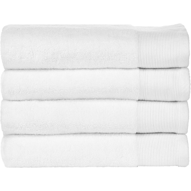 Nate Home by Nate Berkus 100% Cotton Textured Rice Weave 6-Piece Towel Set   2 Bath Towels, Hand Towels, and Washcloths, Soft and Absorbent for  Bathroom from mDesign - Set of 6