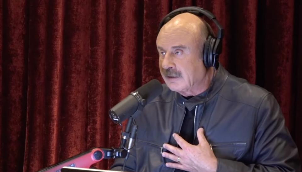 Dr. Phil McGraw appeared on Tuesday’s edition of “The Joe Rogan Experience” on Spotify. YouTube/PowerfulJRE