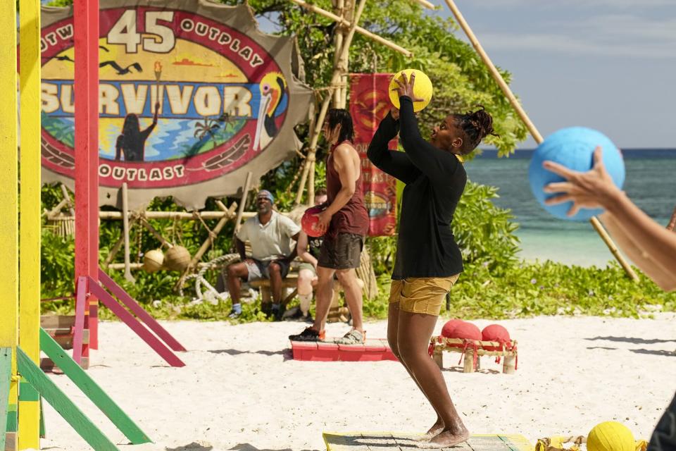 Austin Li Coon and Sabiyah Broderick on 'Survivor 45'