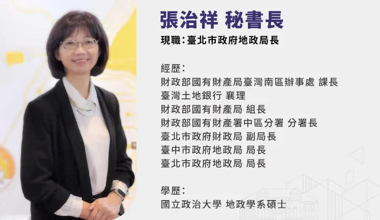 秘書長由台北市政府地政局長的張治祥出任外。高虹安團隊提供
