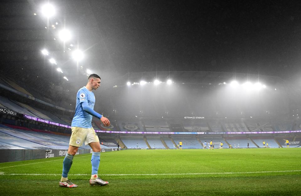 Phil Foden was in scintillating form  (Getty Images)
