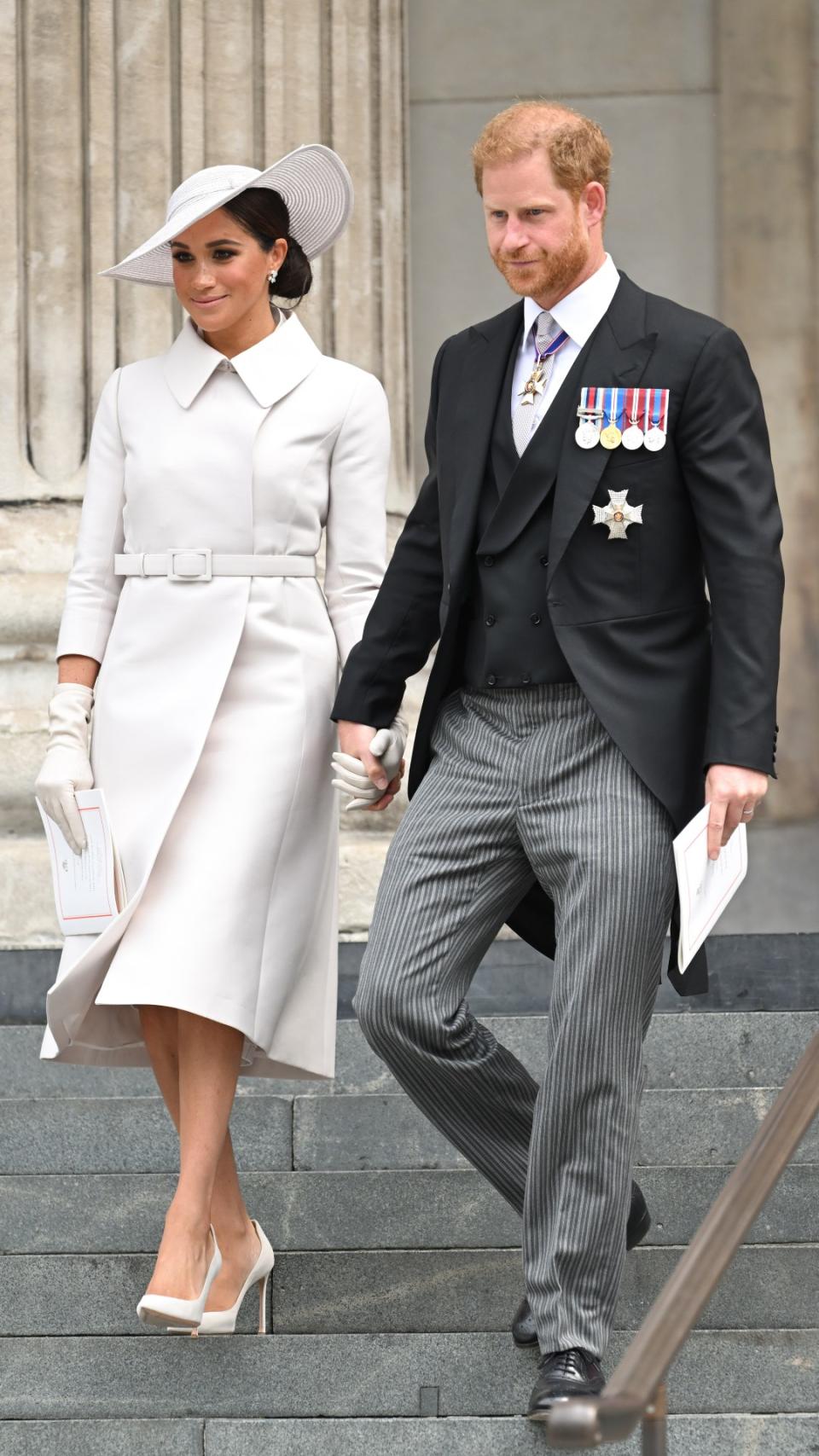 The couple's first joint appearance in the UK, June 2022