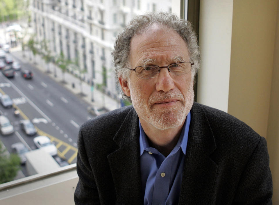 FILE - Robert Bauer is seen in his office in Washington, April 30, 2008. Bauer, President Joe Biden's personal attorney, said Sunday, Feb. 11, 2024, on CBS' "Face the Nation," that he went to both the Special Counsel and the Attorney General to register concerns over what he viewed to be pejorative and unnecessary digs at the President's memory following a report by Special Counsel Robert Hur over whether the President mishandled classified documents during his previous positions as Vice President and Senator, finding that no criminal charges were warranted. (AP Photo/Lawrence Jackson, File)