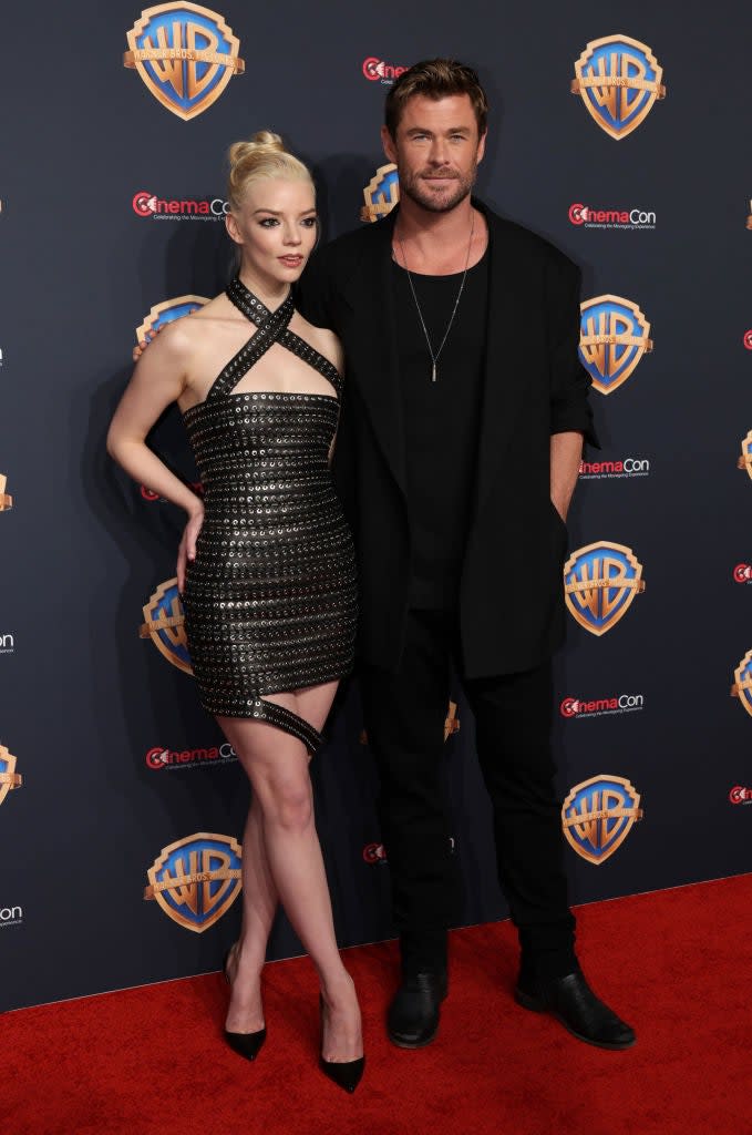 Anya Taylor-Joy and Chris Hemsworth at CinemaCon 2024