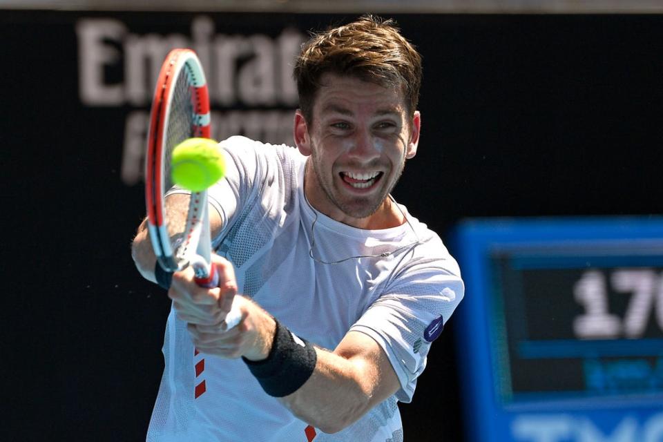 Cameron Norrie had a day to forget in Melbourne (Andy Brownbill/AP) (AP)