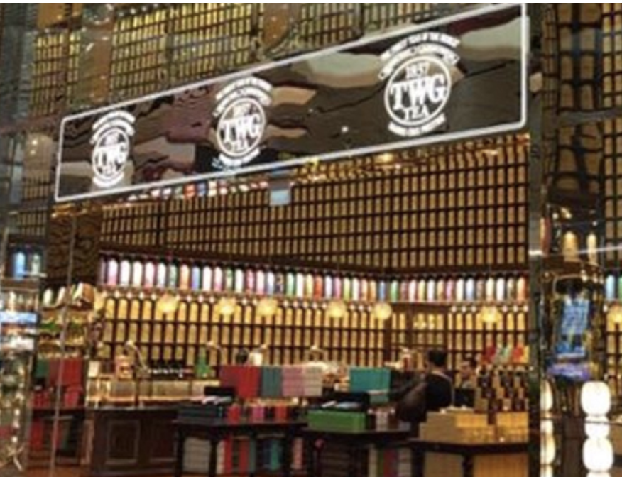 V3’s TWG Tea store at Terminal 4 in Singapore Changi Airport. Photo: V3
