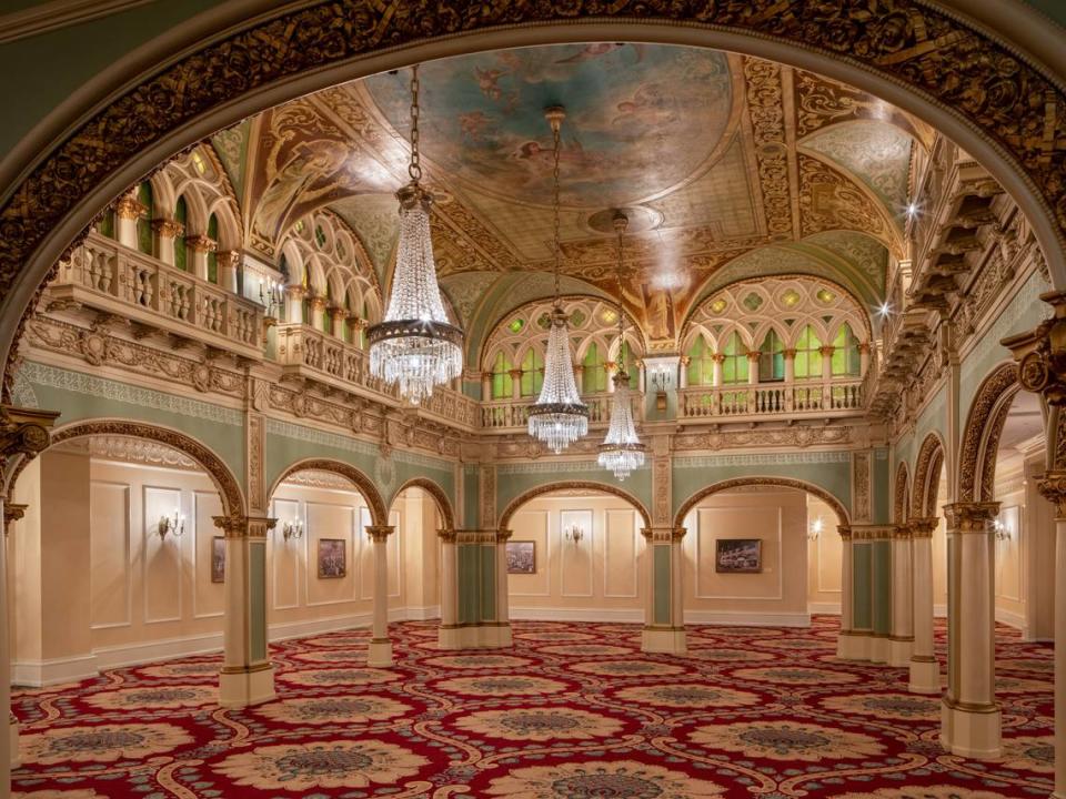 The Hall of Doges in the Historic Davenport Hotel in downtown Spokane.