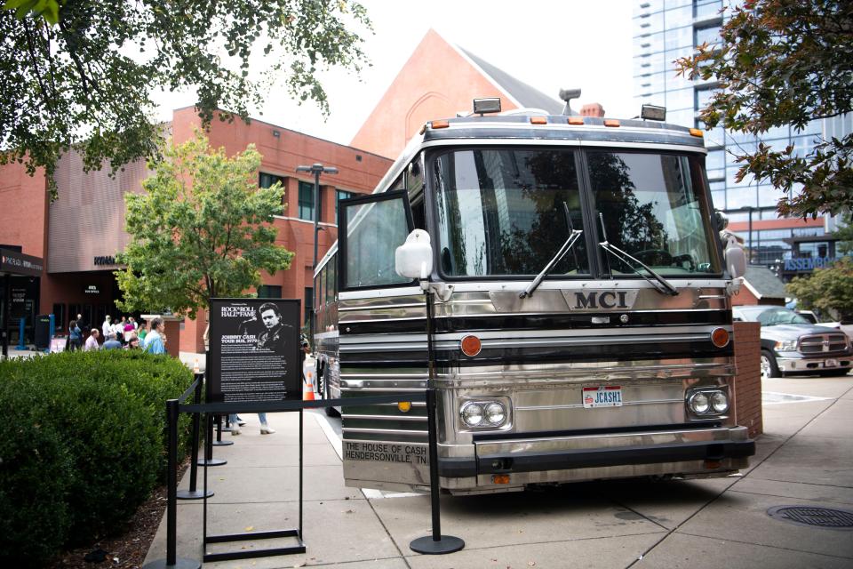 “JC Unit One" tour bus also known as the Johnny Cash tour bus, which he used from 1980 to 2003 will be available to visit at the Ryman Auditorium in Nashville through Spring 2024