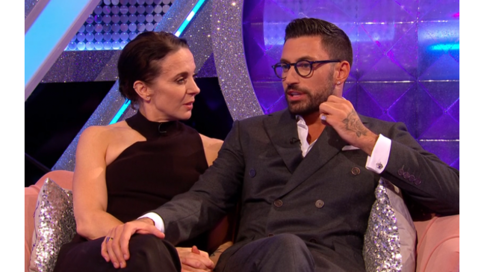 Amanda Abbington and Giovanni Pernice on It Takes Two 