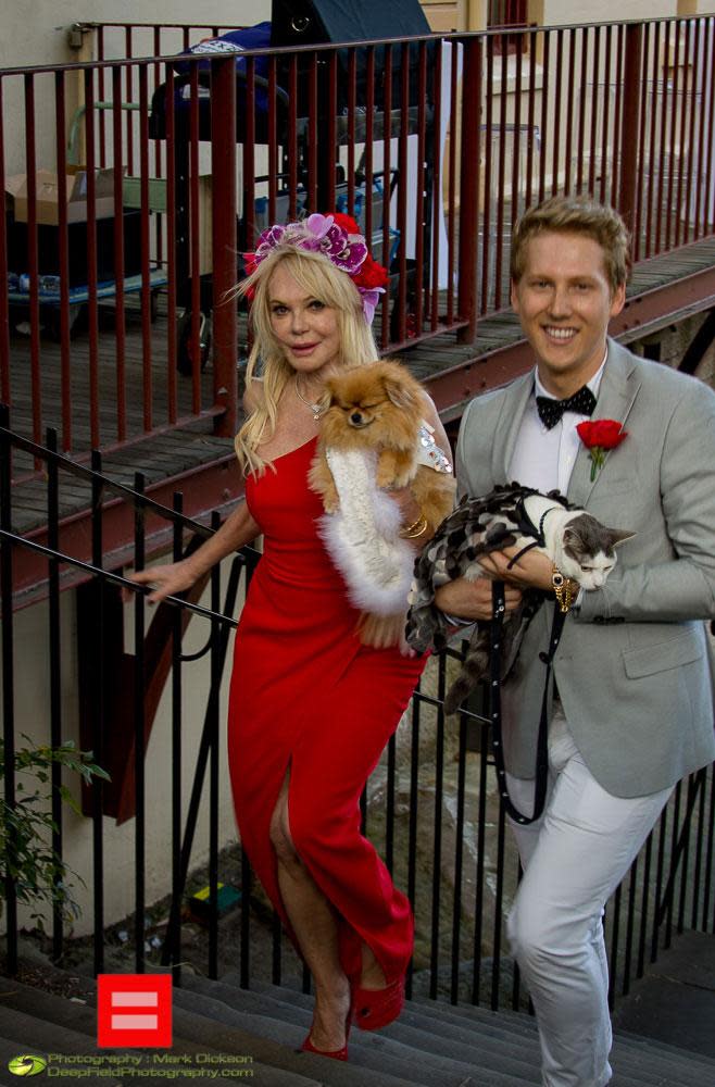 RHOS' extravagant pet wedding