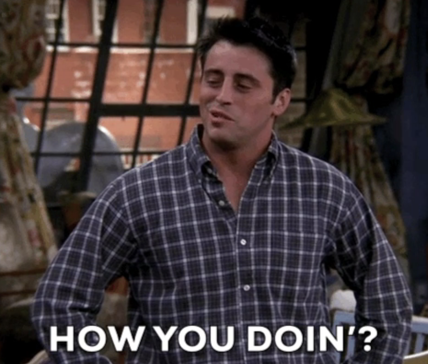 Matt LeBlanc on "Friends"