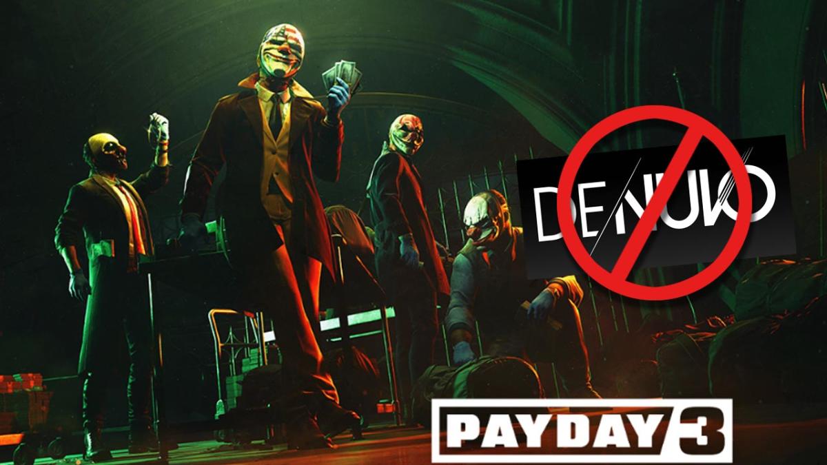 Starbreeze exclui Denuvo em Payday 3