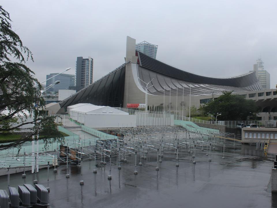 Yoyogi National Stadium in Tokyo.