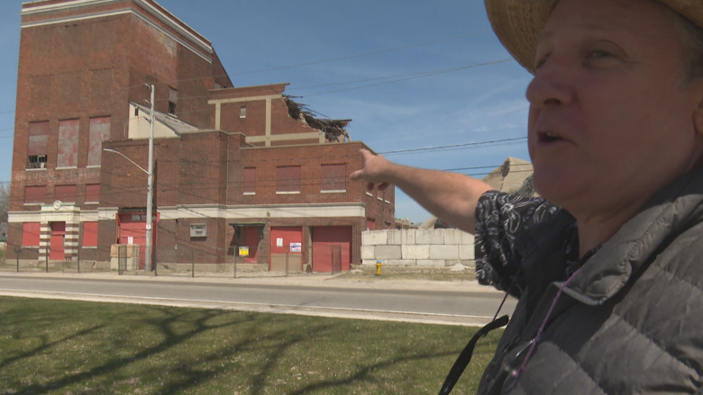 Demolition of historic Riverside Brewery building officially underway