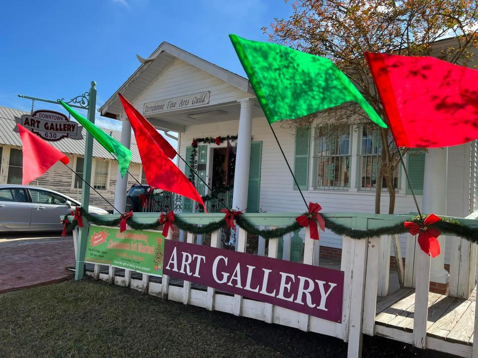 The Terrebonne Fine Arts Guild has reopened its Downtown Art Gallery 630 in Houma after it was damaged by Hurricane Ida.