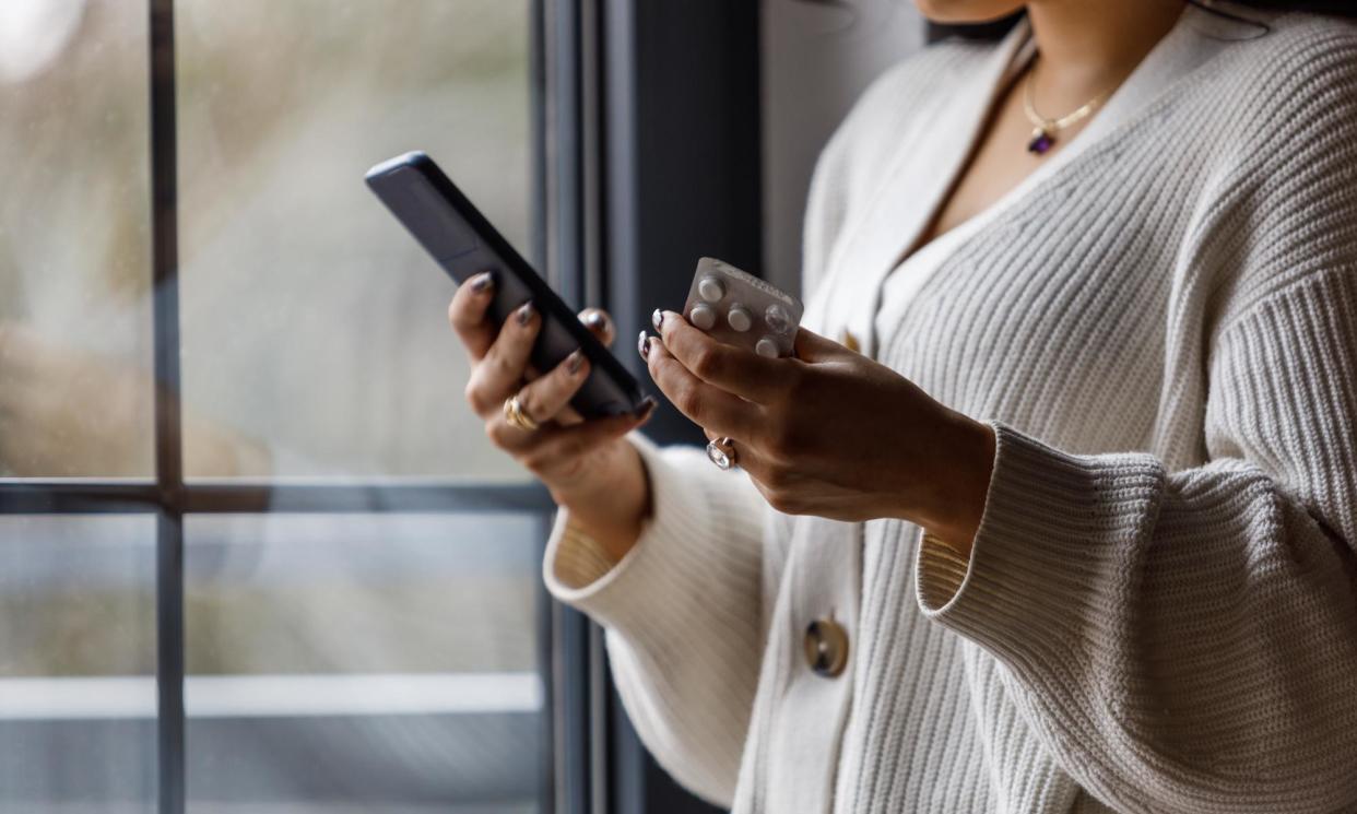 <span>Guidelines which came into effect in September state that ‘asynchronous, online tick-box prescribing without a real-time patient–doctor consultation is not good medical practice’.</span><span>Photograph: fotostorm/Getty Images</span>