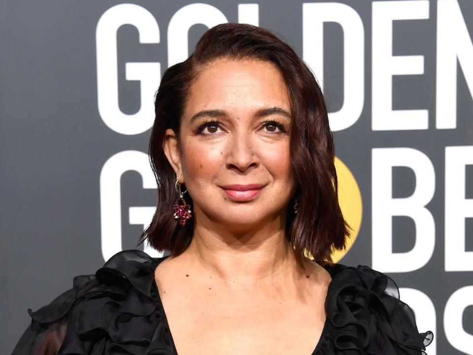 Maya Rudolph attends the 76th Annual Golden Globe Awards at The Beverly Hilton Hotel on January 6, 2019 in Beverly Hills, California.