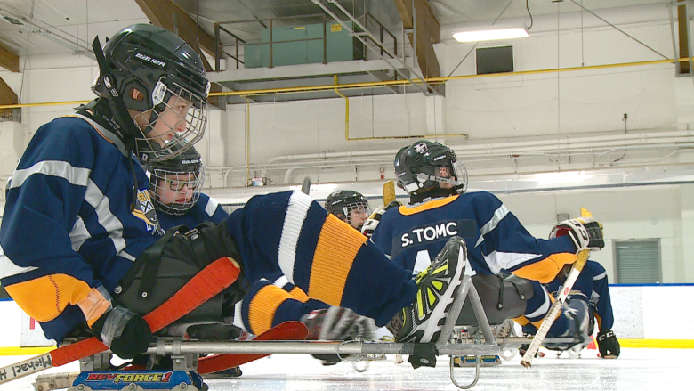 Canada's Paralympic success inspires young Alberta sledge hockey athletes