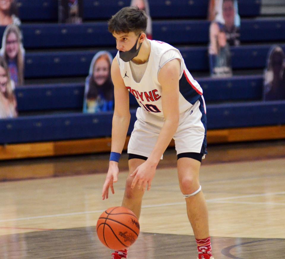 Alex Calcaterra and the Ramblers are 2-0 on the season, with Calcaterra coming off a 23-point night in the Sault.