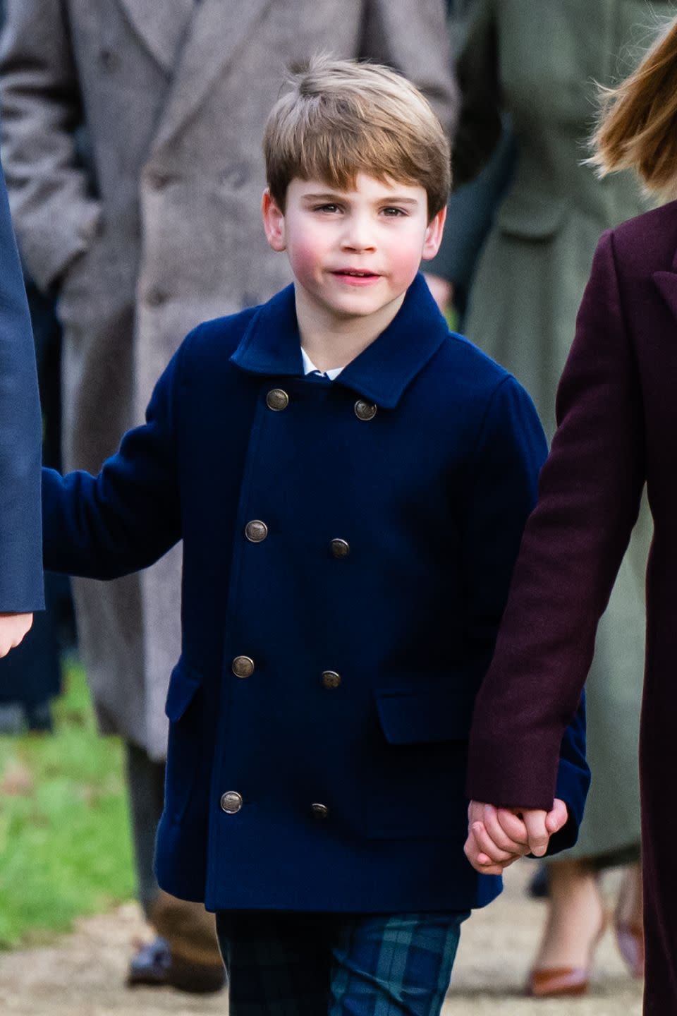 the british royal family attend the christmas morning service