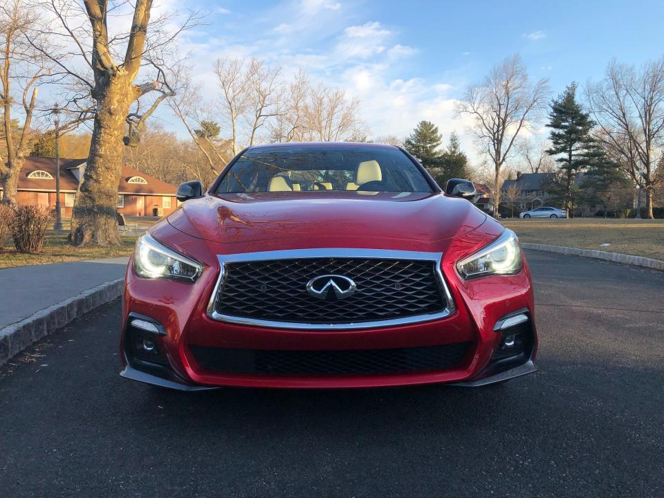 Infiniti Q50 Red Sport 400